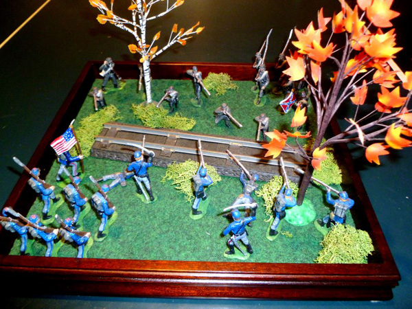 American Civil War Diorama made by Mike Leahy