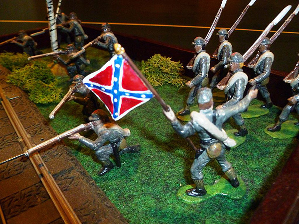 American Civil War Diorama made by Mike Leahy