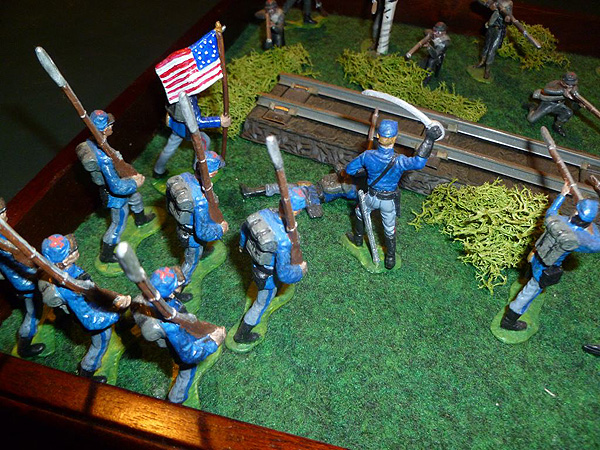 American Civil War Diorama made by Mike Leahy