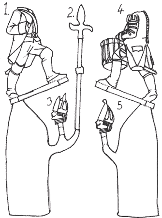 3102 illustration of parts in the mould
