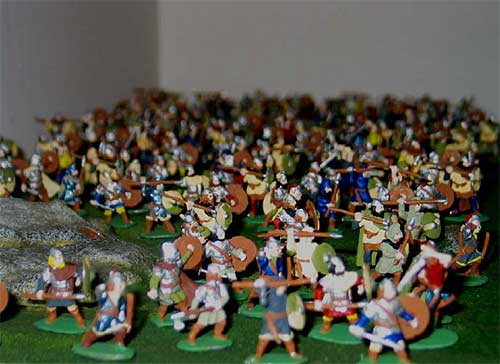 Hadrian's Wall Diorama
 army