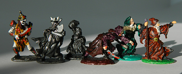 Tadhg O'Riordan painted 25mm Fantasy Armies figures.