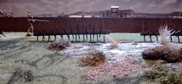 Jan Arnerdal diorama - Russian Cannon in Redutt