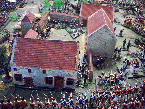 La Haye Saint Battle of Waterloo by David Olive