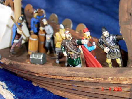 Viking Ship Diorama