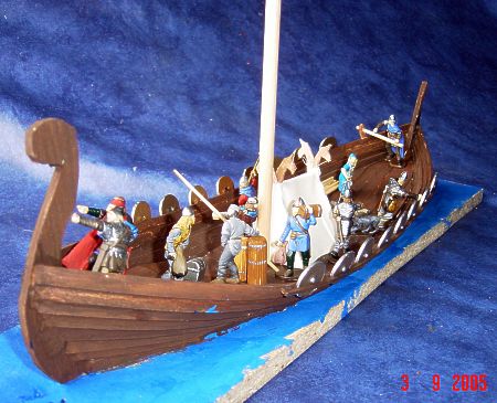 Viking Ship Diorama