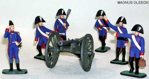 Magnus Olsson napoleonic line artillery