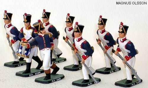 Magnus Olsson napoleonic line infantry